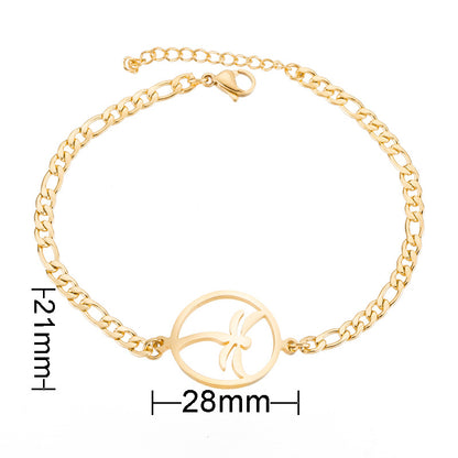 Dainty Stainless Steel Pendant Necklace for Women